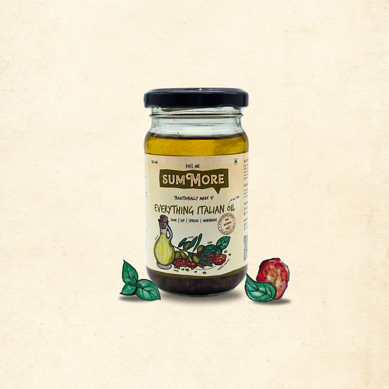 Jar of Everything Italian Oil by Pass Me Summore