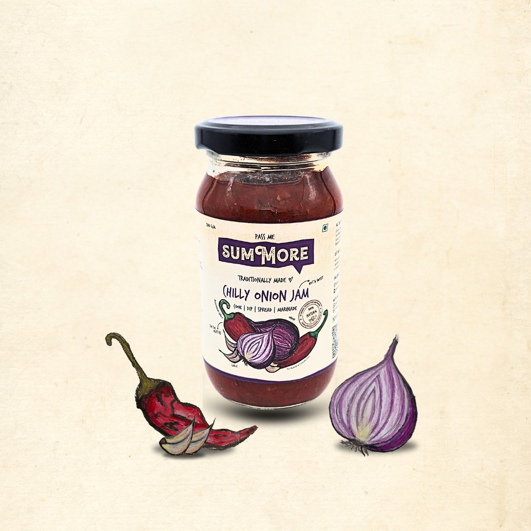 Jar of Chilly Onion Jam by Pass Me Summore 