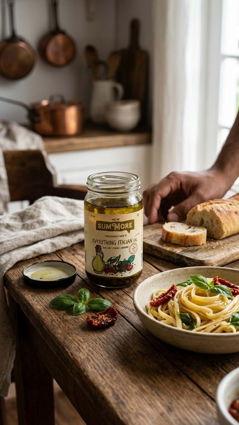 Everything Italian Oil| Pass Me Summore| Infused Olive Oil | 100% Natural