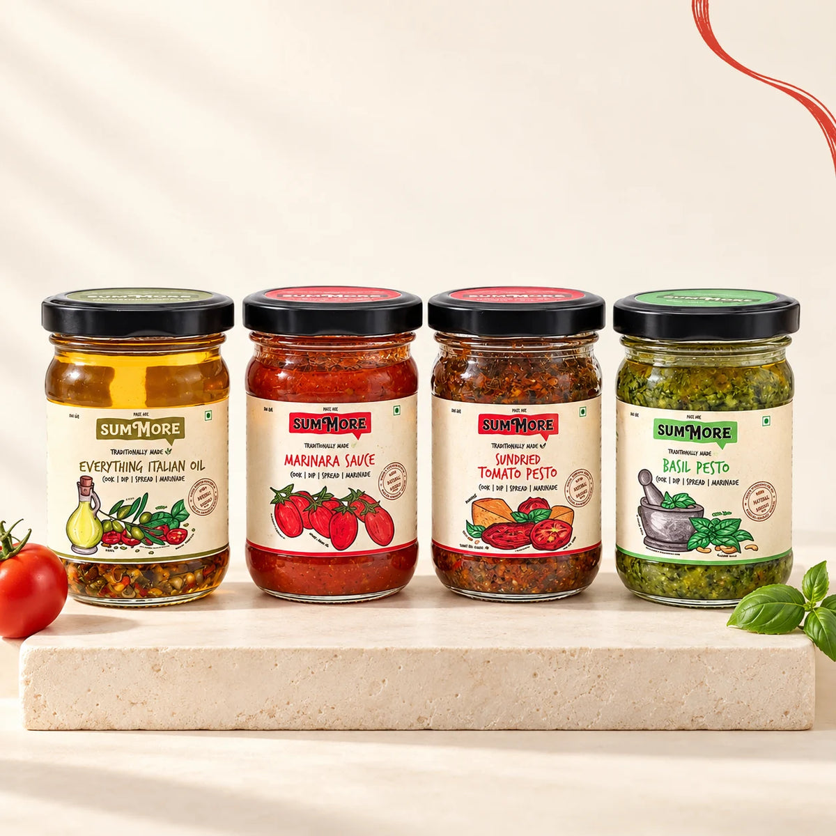 Italian Feast Combo by Pass Me Summore — studio product photograph