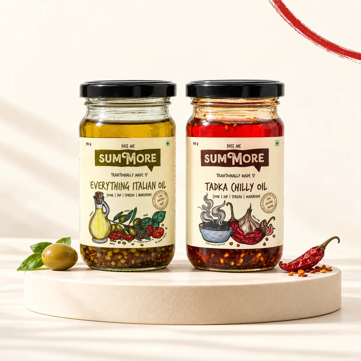 Infused Oil Combo by Pass Me Summore — studio product photograph
