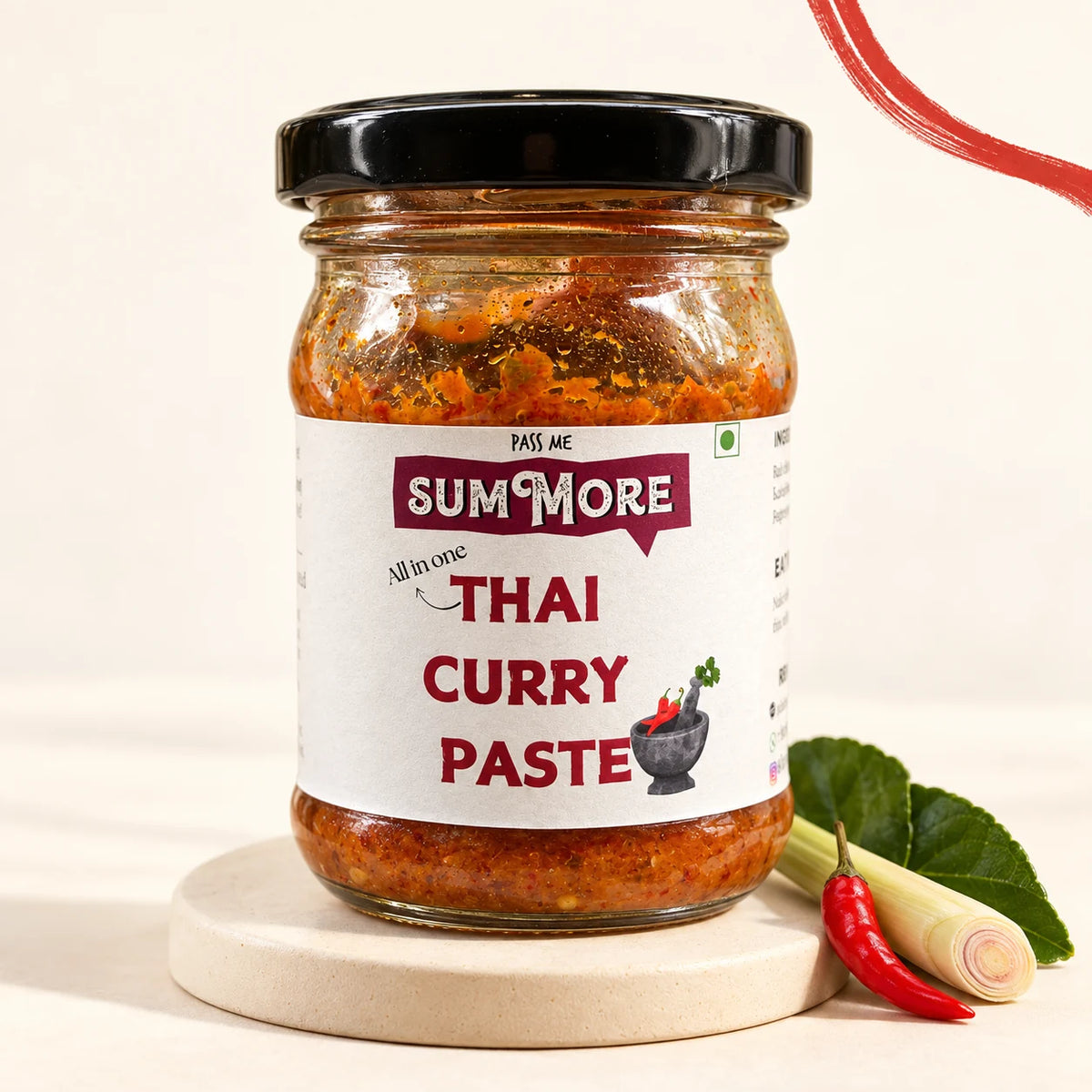 Thai Curry Paste by Pass Me Summore — studio product photograph