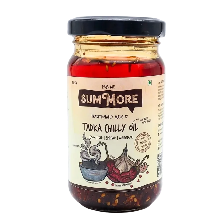 Tadka Chilly Oil| Pass Me Summore| Infused Smoky Oil