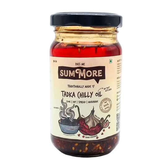 Tadka Chilly Oil| Pass Me Summore| Infused Smoky Oil
