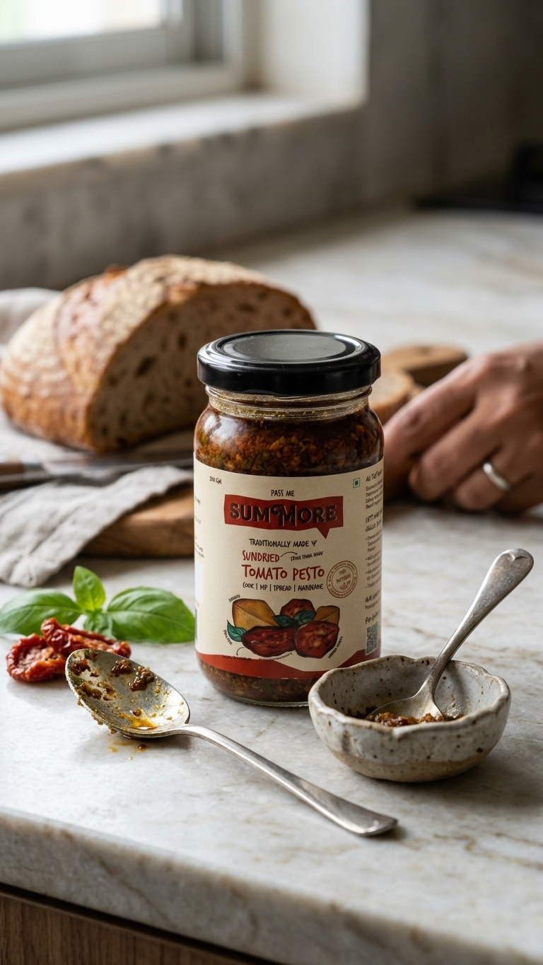 Sundried Tomato Pesto | Pass Me Summore| 100% Natural